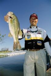 Kentucky angler David Walker, 1999 Land O?Lakes Angler of the Year