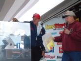 In the Co-angler Division, Cary Lodl of Scribner, Neb., led with five bass weighing 15 pounds, 5 ounces.