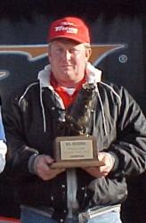 Tony Robinson of Stockbridge, Ga., took first place and a Mercury- or Yamaha-powered Ranger boat in the Co-angler Division with a final-round catch of four bass weighing 8 pounds, 7 ounces.