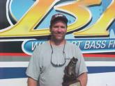 Scott Mrozinski of Sullivan, Wis., claimed first place in the Co-angler Division of the Wal-Mart BFL Great Lakes Division tournament on the Mississippi River June 22.