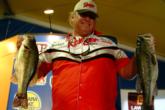 Pro Dwayne Horton of Knoxville, Tenn., qualified in ninth place with a total catch of 27 pounds, 5 ounces.
