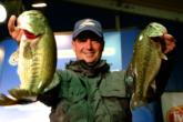 Pro Vic Vatalaro of Kent, Ohio, recording a 13-pound, 5-ounce catch to finish the day in 15th place.
