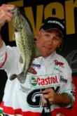 Pro Bobby Curtis of Siloam Springs, Ark., used a total catch of 27 pounds, 13 ounces to grab fourth place at Sam Rayburn.