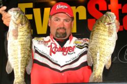 Mark Pack of Mineola, Texas, used a total catch of 32 pounds, 13 ounces to win the EverStart tournament title on Pickwick Lake.