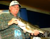 Rick Parnell of Casselberry, Fla., claimed Co-angler Division Snickers Big Bass honors and $500 thanks to a 5-pound, 13-ounce bass.