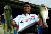 Pro Sean Minderman of Post Falls, Idaho, placed fourth with an opening-round total of 39 pounds, 11 ounces.