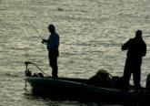 FLW anglers start fishing near Kentucky Dam Wednesday morning.