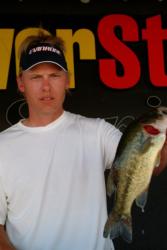 Pro Mike Feldermann of Galena, Ill., finished the tournament in fourth place after landing a total catch of 17 pounds, 12 ounces.
