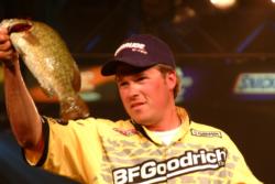Pro Scott Martin of Clewiston, Fla., heads into the finals in seventh place.