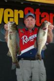 Pro David Williams of Maiden, N.C., is in third with 13 pounds, 14 ounces.