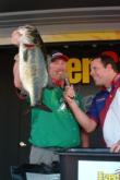 Pro J T Kenney of Frostburg, Md., finished second with a two-day total of 30 pounds, 12 ounces.