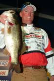 Pro Kelly Jordon of Mineola, Texas, used a two-day catch of 30 pounds, 8 ounces to head into the semifinals in second place.