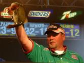 Matt Herren finished in the runner-up position with a two-day total of 10 bass weighing 27 pounds, 12 ounces.
