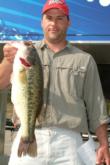 Anton Silvester of Benld, Ill., caught the Co-angler Division Big Bass of day two weighing 6 pounds, 3 ounces.