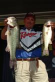 Pro Koby Kreiger of Okeechobee, Fla., is in second place with 16 pounds, 8 ounces.