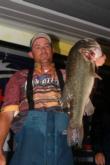Snickers pro Pat Fisher of Danielsville, Ga., finished third with a two-day total of 31 pounds, 4 ounces.