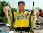 Seventh-place pro Chad Grigsby, Colon, Mich., 10 bass, 31-8