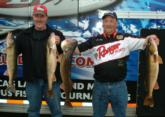 Joseph Mans and Eric Balstad brought in 39 pounds, 12 ounces to the scale on day one.