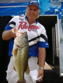 Pro Asa Godsey of Clewiston, Fla., is in fourth place with a two-day total of 29 pounds, 15 ounces.