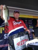 Pro Mike Keel of Auburn, Ala., finished in second place with a two-day total of 24 pounds, 2 ounces.