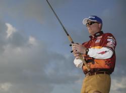 FLW Tour pro Kelly Jordon says bass can be caught on top when the sun is high, or in the postspawn phase.