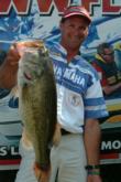 Danny Correia caught this 6-pound, 9-ounce hog on day one to land in 13th and earn Pro Division big-bass honors.