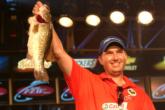 Chevy Open co-angler champ Pat Wilson displays a winning fish.