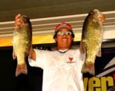 Irvine, Calif., pro Kota Kiriyama nailed down the fifth slot on opening day of the EverStart Northern event on the Detroit River.