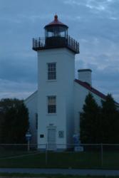 The lighthouse museum in Ludington Park in Escanaba.