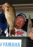 Pro Jacob Powroznik of Prince George, Va., finished third with a final weight of 34 pounds.