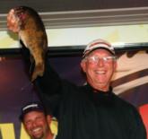 Veteran pro Gerald Beck of Lexington, N.C., finished in fifth place with a final weight of 32 pounds, 7 ounces.