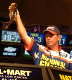 Third-place pro  Keith Pace of Monticello, Ark., caught an 8-pound, 6-ounce limit Saturday and finished the finals with 25 pounds, 11 ounces.