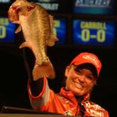 No. 2 co-angler Sondra Rankin brought in 8-6 on day three to score her best-ever finish on the FLW Tour.