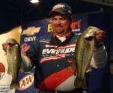 Former Angler of the Year Dan Morehead took seventh place on day two with a combined weight of 20 pounds, 13 ounces.