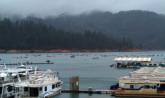 Stren anglers settle into Bridge Bay on Lake Shasta Wednesday morning.