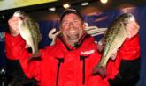 Pro Gary Dobyns of Yuba City, Calif., earned the fourth slot with a limit weighing 13 pounds, 1 ounce.