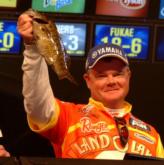 Mark Rose of Marion, Ark., caught a limit weighing 8 pounds, 9 ounces and finished second with a two-day weight of 18-2.
