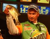 Craig Powers of Rockwood, Tenn., caught a 7-pound, 7-ounce limit Saturday and finished third with a two-day weight of 17-3.