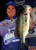 Pro Justin Kerr of Simi Valley, Calif., posted the heaviest catch of the day - 19 pounds, 3 ounces - finished with 37-11 in the finals and claimed second place at the Delta.