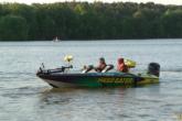 Curt Lytle takes off on Kentucky Lake on day three hoping his shallow-water bite will continue another day.