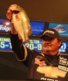 David Fritts of Lexington, N.C., caught the second-heaviest limit of the day - 18 pounds, 15 ounces - and came back from a 10th-place performance Friday to finish the tournament in fourth place with a weight of 29-4.
