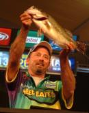 Curt Lytle of Zuni, Va., caught 13 pounds, 11 ounces Saturday and finished the week in fifth place with a weight of 27-8.