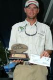Co-angler Ben Broughton of Day, Fla., finished second with a three-day total of 25 pounds, 1 ounce.
