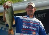 This 6-pound, 2-ounce bass gave Art Ferguson day-one big-bass honors and the No. 3 spot on the pro side.