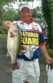 Kentucky Lake pro Ramie Colson Jr. ended day one in sixth with a limit weighing 18-1.