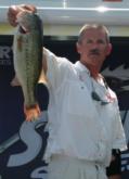Local pro Drew Lynch ended day two in third with a two-day total of 36 pounds, 7 ounces.