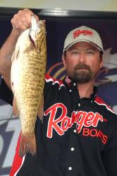 Pro David McCrone of Minntonka, Minn., qualified for the semifinals and walked away with a check for $525 for winning the day's Big Bass award in the Pro Division after landing a 5-pound, 9-ounce smallmouth.