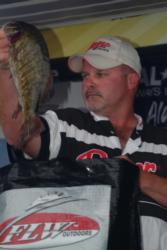 Pro Christopher King of South Amherst, Ohio, won $8,500 after finishing in third place with a total catch of 36 pounds, 13 ounces.
