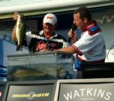 Pro Bill Walker earned $8,600 for his second place finish on the Mississippi River.