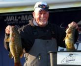 Fred Hunter of Canton, Ohio, led the Co-angler Division with a limit weighing 17 pounds, 6 ounces.